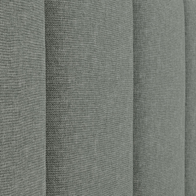 Askar Upholstered Panel Headboard, Light Gray, Queen
