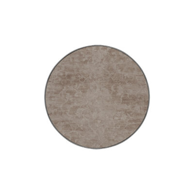 Machine Washable Gray Area Rug GSIX03604