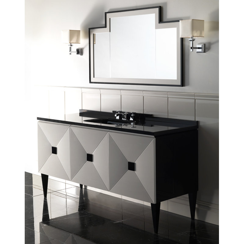 Jetset 65.35'' W Vanity, Warm Gray