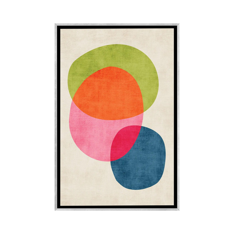 "Bold Contemporary Art", reproduction d'art sur toile encadrée, H 26 po x l 18 po, Argent