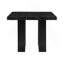 Table de bar et tabourets noirs MIKHA-963723566