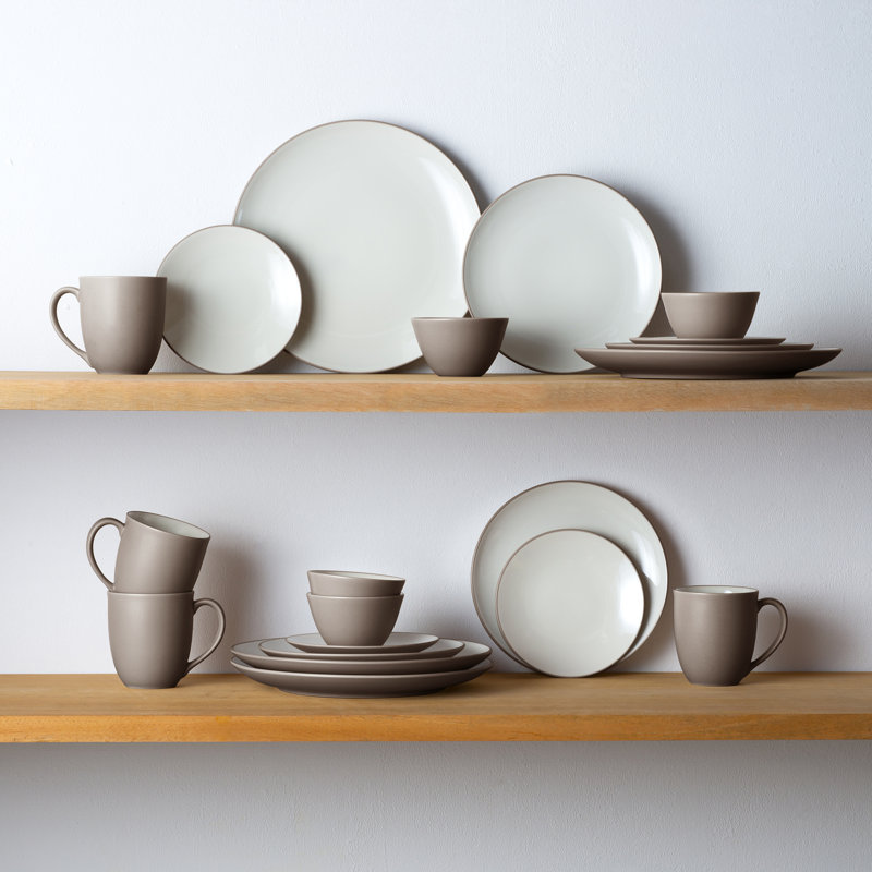 Noritake Colorwave 20-Piece Dinnerware Set, Service for 4, Clay