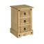 Cumbola 35cm W Solid Wood Bedside Table