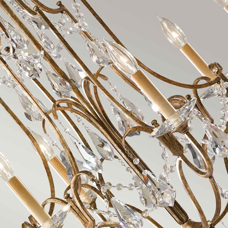Carnanreagh 6 - Light Candle Style LED Chandelier