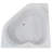 Tobago 59.25'' x 59.25'' Air Acrylic Bathtub