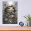  «Monk Toad» par Momart, art mural en métal, 12 po x 16 po-1309983089