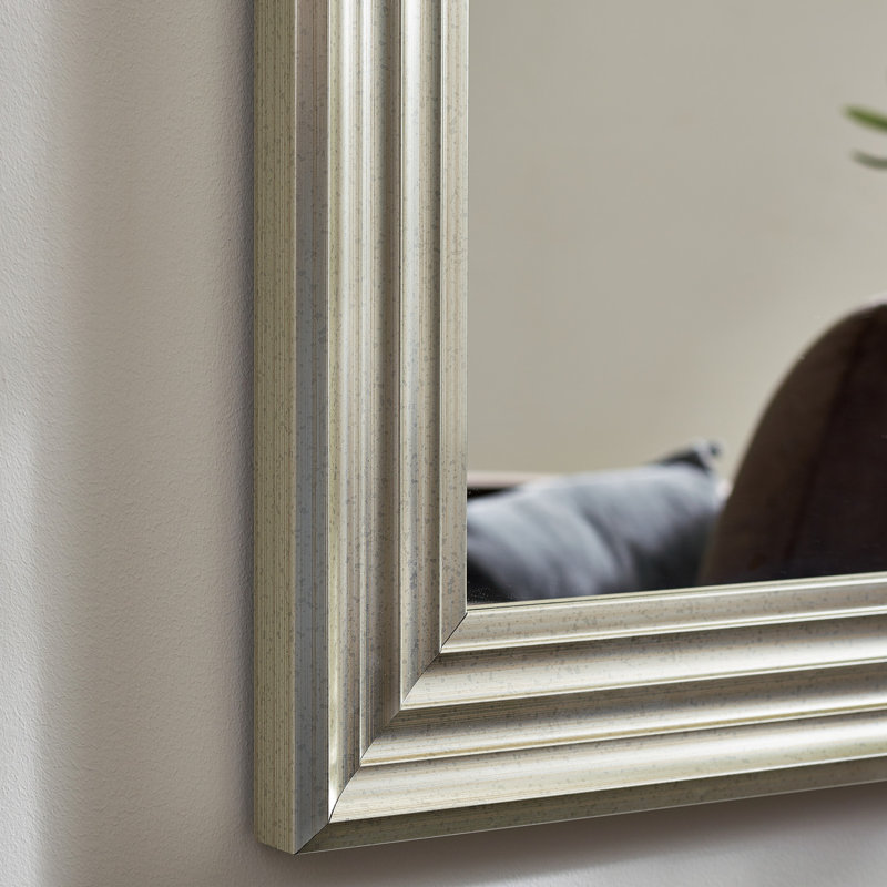 Rectangle Mirror, Silver