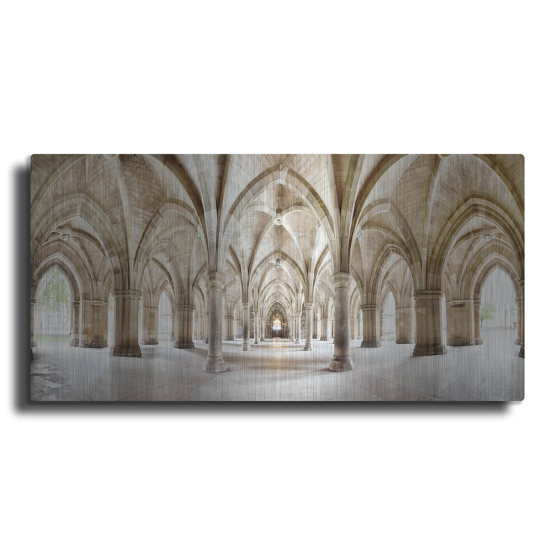 «Glasgow Cloister» par Luxe Metal Portfolio, H 12 po x l 24 po