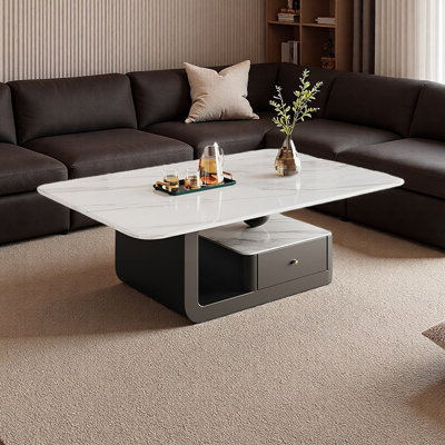 Table basse avec tiroir en bois Minimalisme