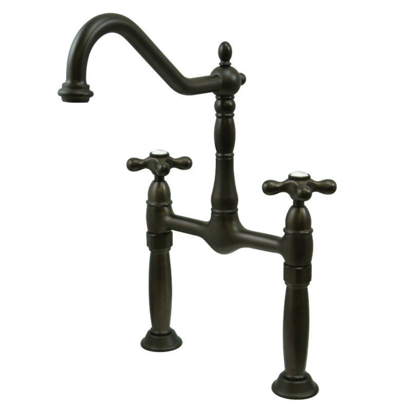 Victorian Vessel Sink Faucet, Oil Rubbed Bronze