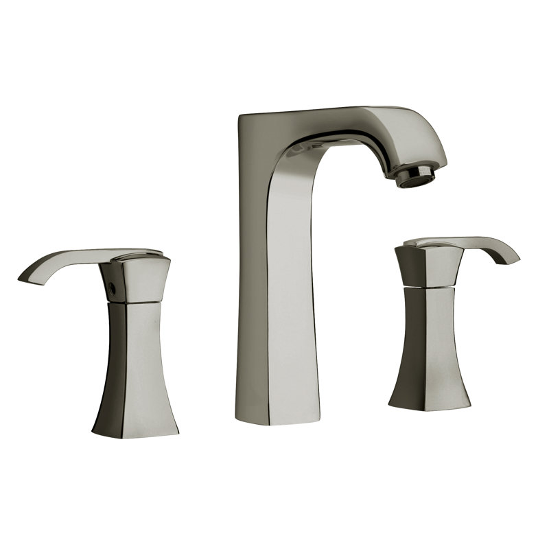 Lady 2 Handle Deck Roman Tub Faucet, Brushed Nickel