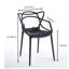 Plastic Dining CHAIR 4PCS (Only Dining Chairs)-1026623325