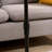 Bamboo Couch Tray Table Height Adjustable C-Shaped End Table