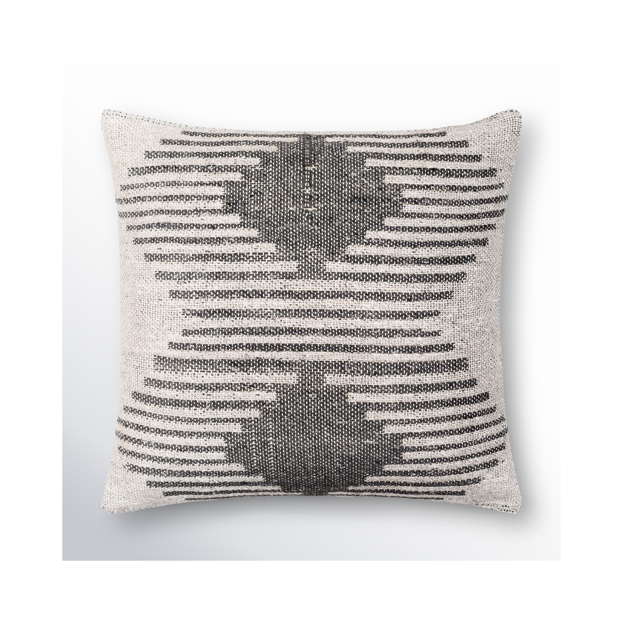 Mahala Geometric Throw Pillow, 20" H x 20" W, No Fill