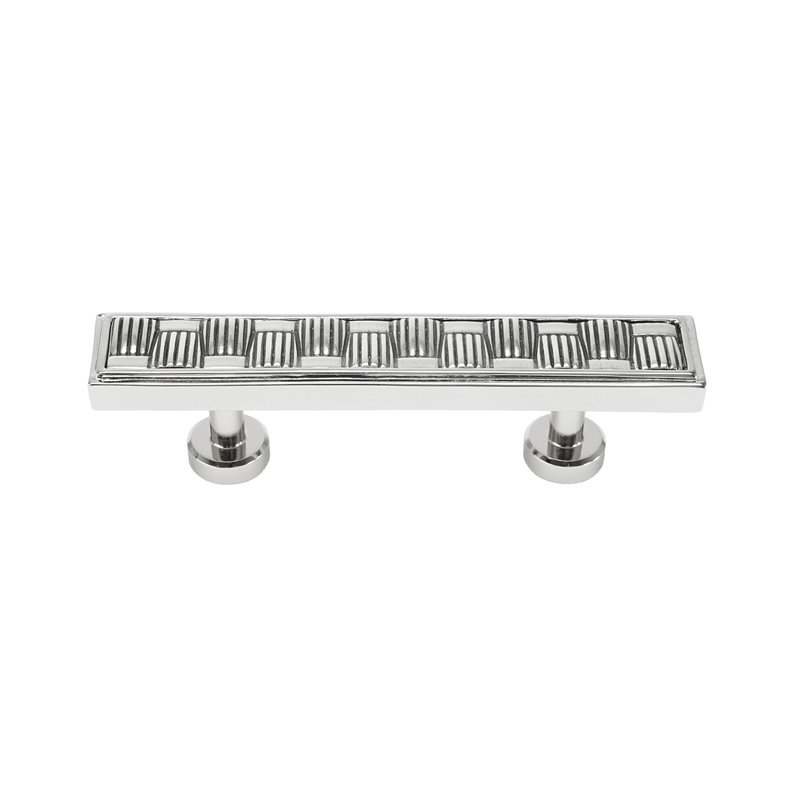 Spectra Weaves 3" center to center pull, Chrome, 3 Inch