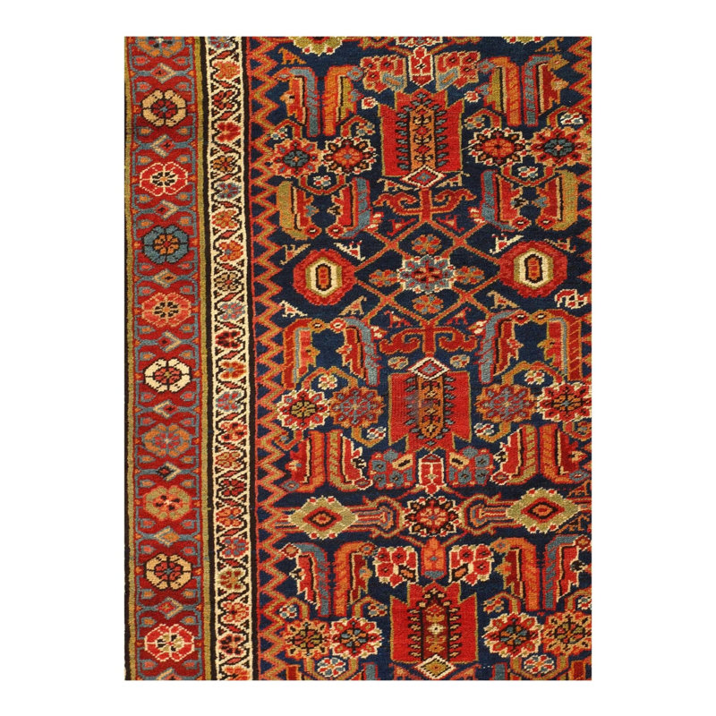 Wistrup Oriental Area Rug in Rust