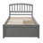 Pine Solid Wood Standard Bed with Drawers-1506044286