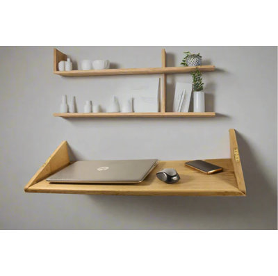 Foldable Solid Wood Solid Wood Floating Desk