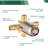 Tub & Shower Faucet with Rough in-Valve-93373927