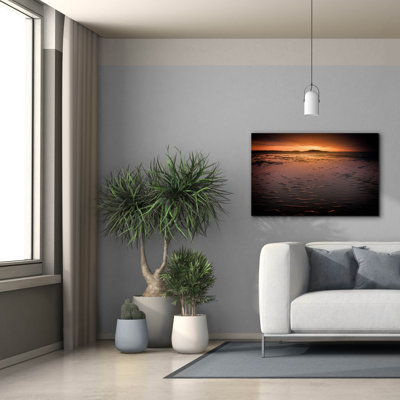 'Shimmering Sands' by Rick Berk Canvas Wall Art
