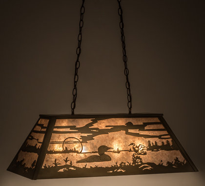 Loon 6 - Light Pendant, Silver