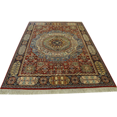 Boiney One-of-a-Kind 5.8x8.0 Area Rug Red