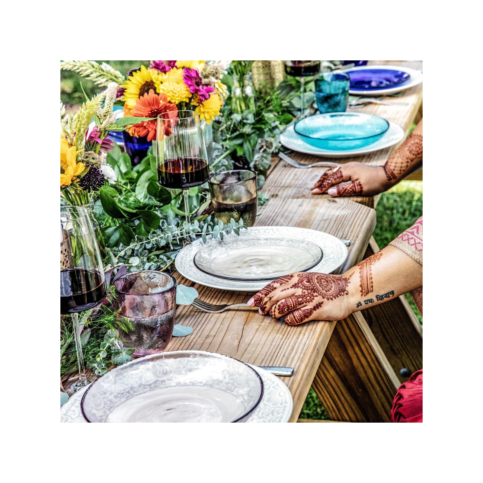 Los Cabos Salad Plate, Clear