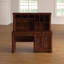Bureau d'ordinateur avec huche Rameka-97921608