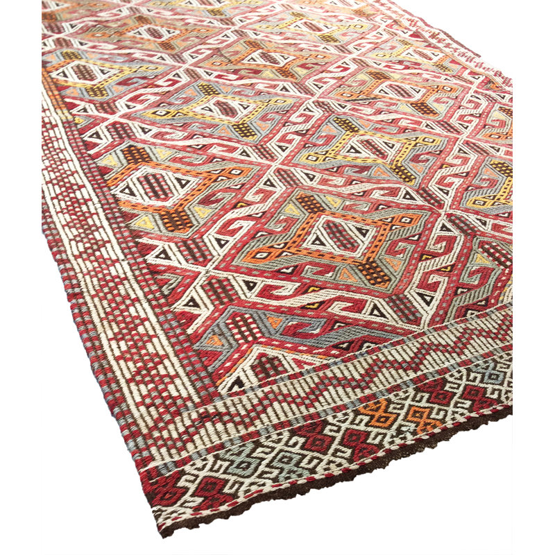 One-of-a-Kind 5'4" X 10'4" 2010s Wool Area Rug in