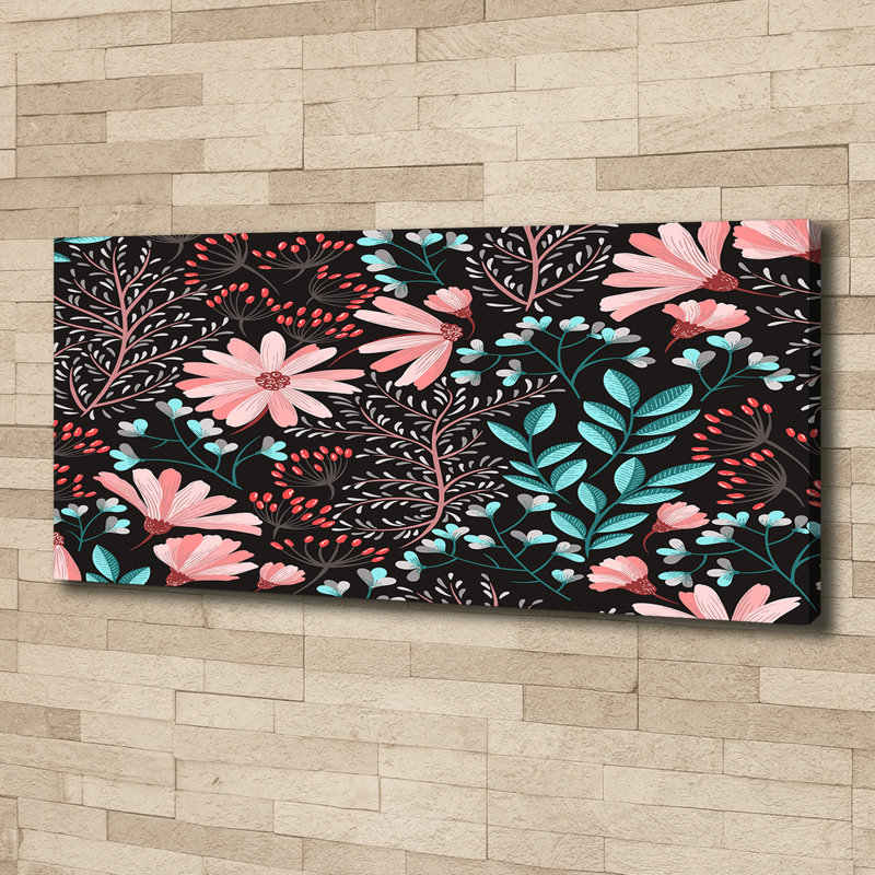 Spring Flowers - Wrapped Canvas Print