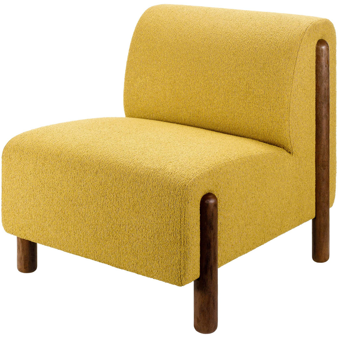 Fethiye Modern Accent Chair Wade Logan® Leg 