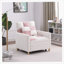 Chaise d'appoint rembourrée Somdath-1851842395