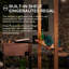 Fabric Pergola SKUTA - 259cm x 406cm, beige, Marazzi