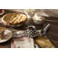 Sterling Check Stoneware Espresso Cup and Saucer-637825618-637825622