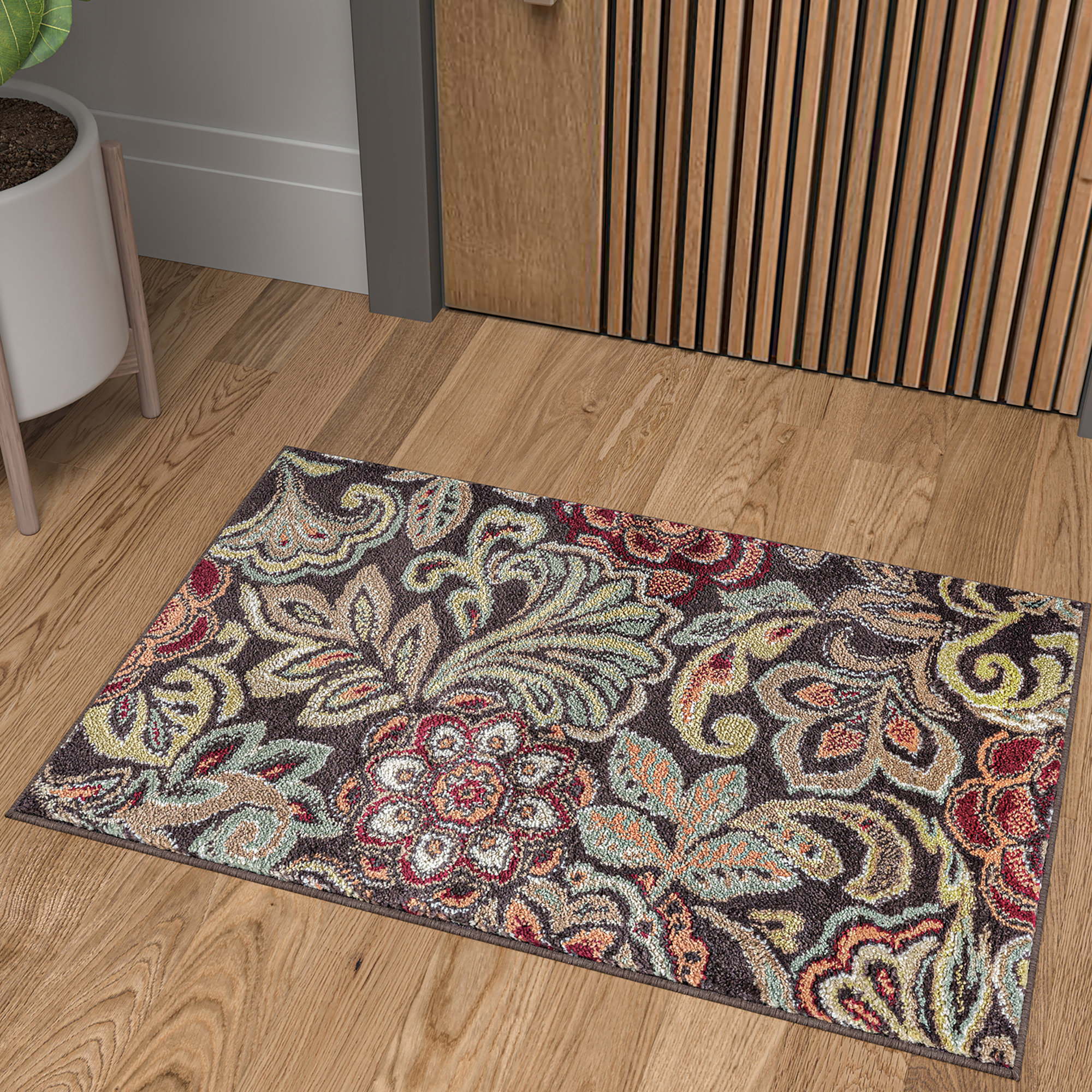 Andover Mills Mountview Floral Rug Area Rugs