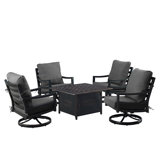Desaray Outdoor 6 - Piece Conversation Set