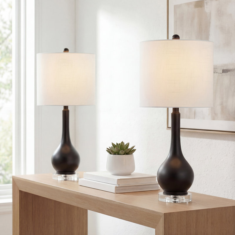Lampe de table Bucherie, Bronze huilé
