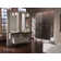 Arris Double Handle Deck Mounted Roman Tub Faucet with Optional Side Spray