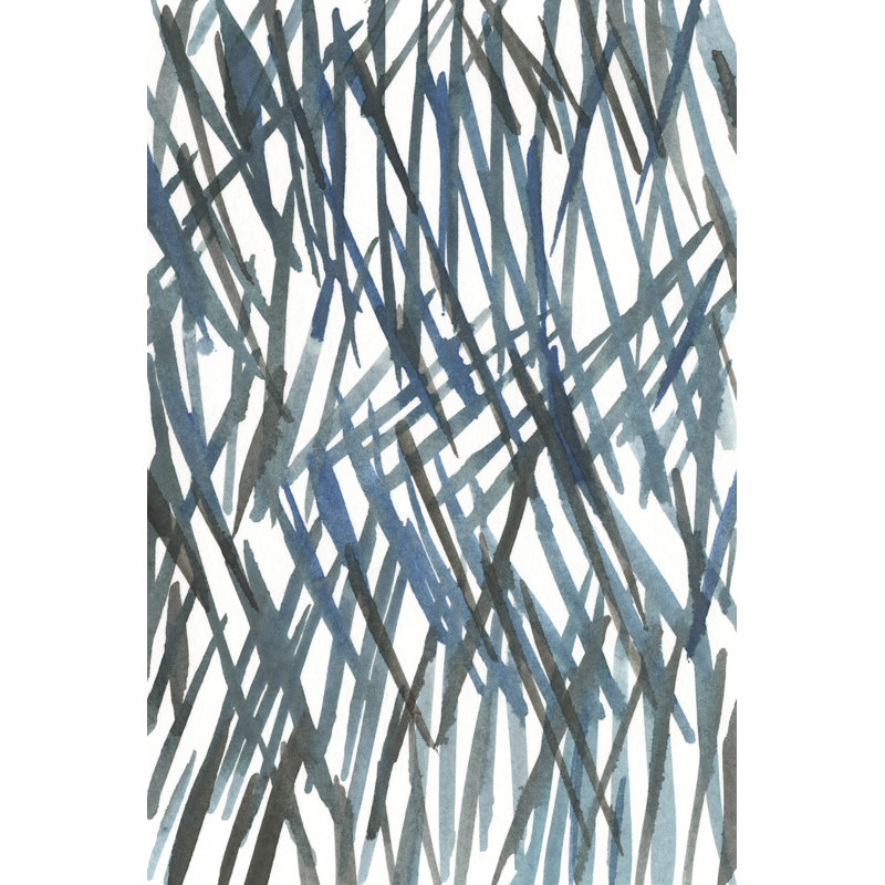 Herbe bleue I, H 48 po x l 32 po