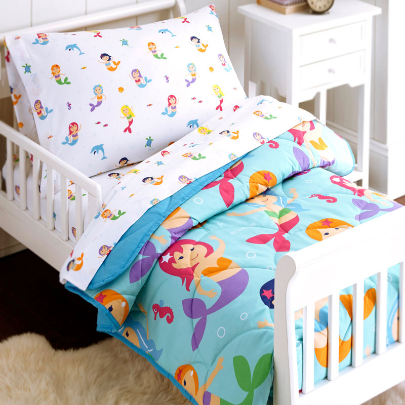 Ensemble de draps pour tout-petits Wildkin - Microfibre douce, drap-housse et draps