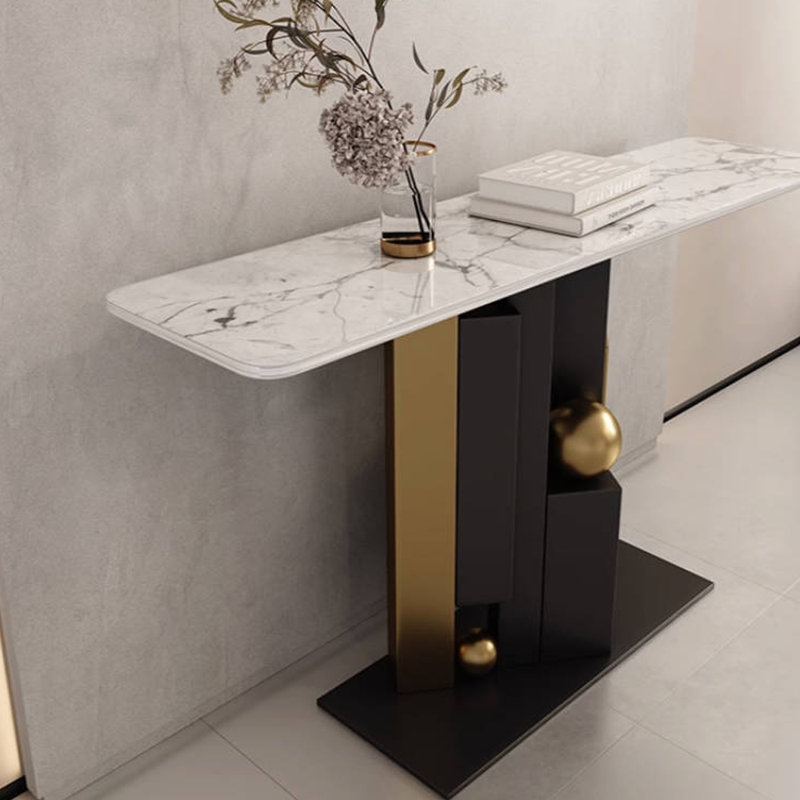 Luxury Style Entryway Console, 31.5" H x 47.2" W x 13.8" D