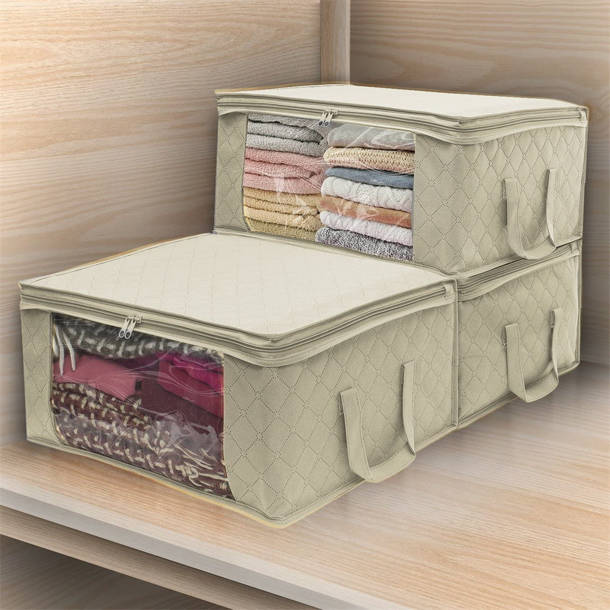 Rebrilliant 72 Pair Stackable Shoe Storage Cabinet & Reviews | Wayfair