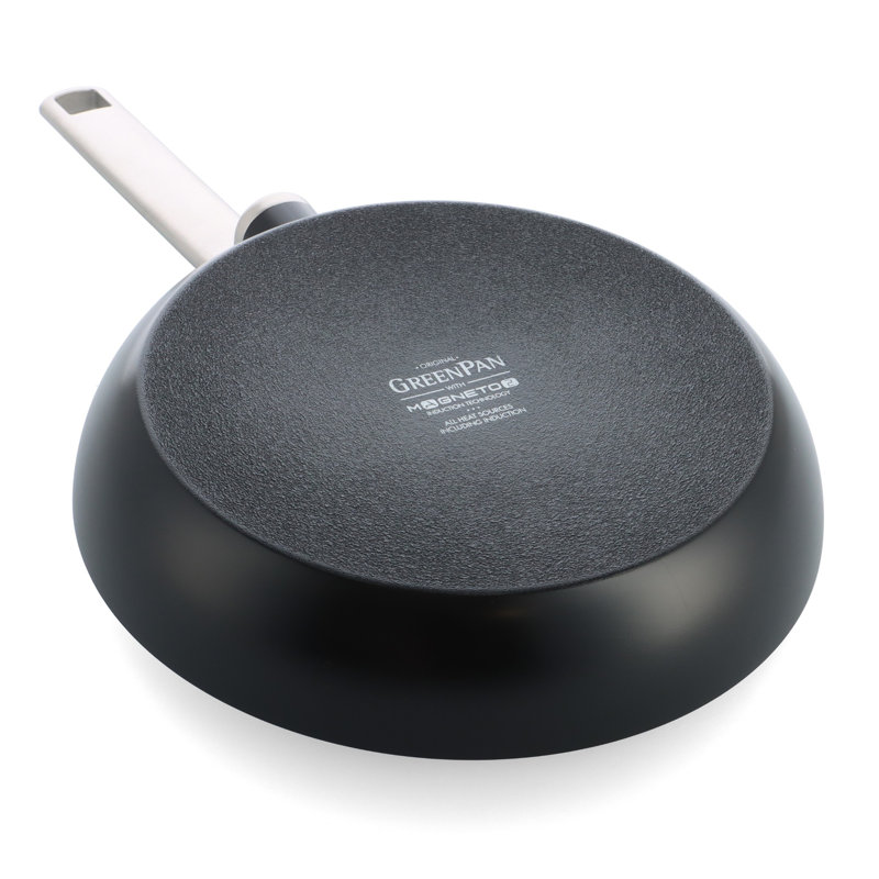 Greenpan Evolution Frypan 24cm - Black, Black/Silver, 10cm H x 50cm L x 28cm W