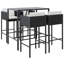 Ensemble de bar en métal avec tabourets-139162801-146037118