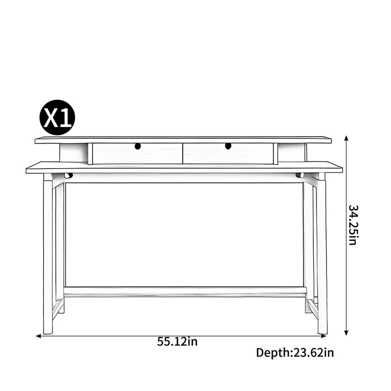 Nouveau bureau de rangement de style chinois