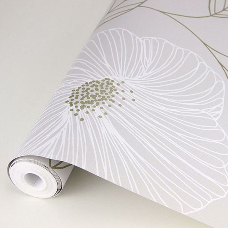 Échantillon de papier peint floral Mistral Mythic