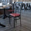 Chaise de restaurant en métal Prompton Modern-1017931646