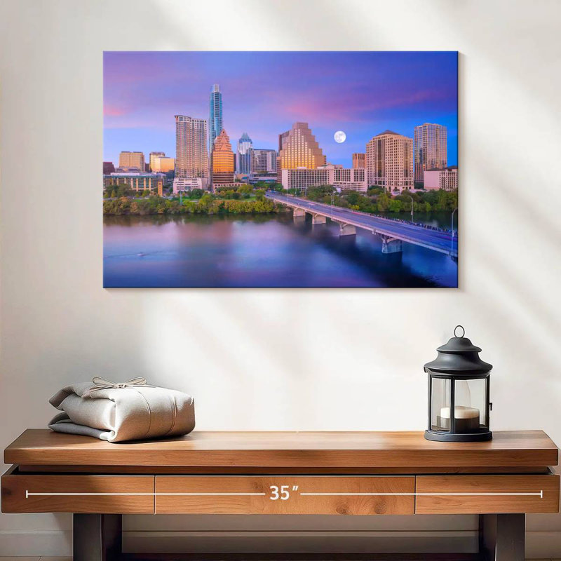 Sireci Austin, 16" H x 24" W
