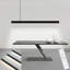 - Light Matte Black LED Pendant