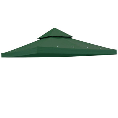 Yescom Canopy Top Replacement for 2-Tier Crescent TJSG081 Gazebo Outdoor Garden Yard Patio Cover